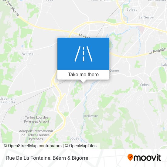 Rue De La Fontaine map