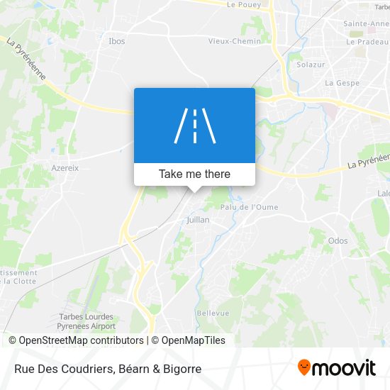 Rue Des Coudriers map