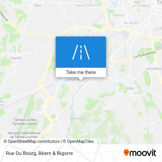 Rue Du Bourg map