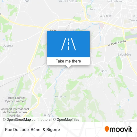 Rue Du Loup map