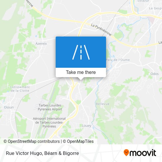 Rue Victor Hugo map