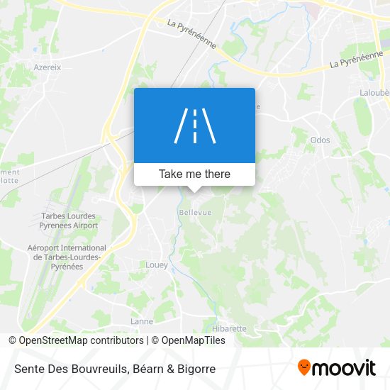 Sente Des Bouvreuils map