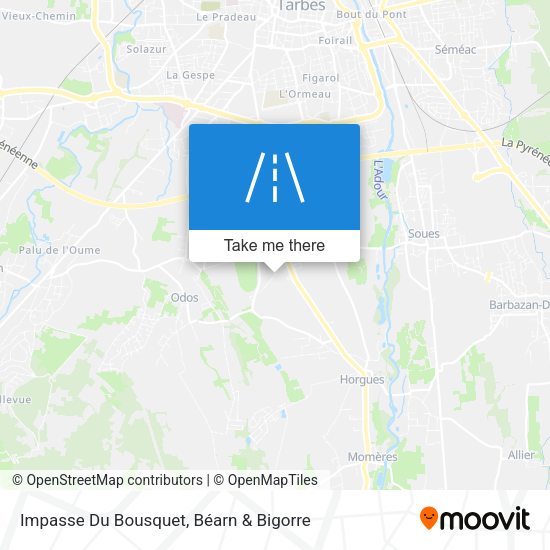 Impasse Du Bousquet map