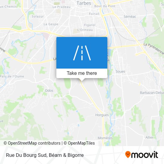 Rue Du Bourg Sud map