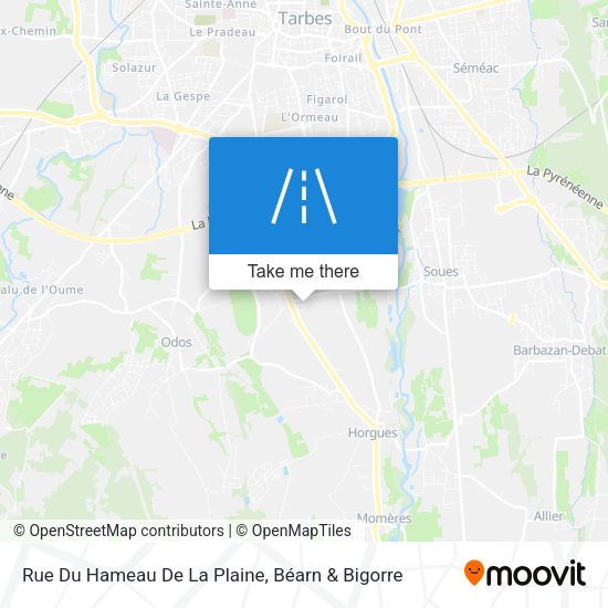 Rue Du Hameau De La Plaine map