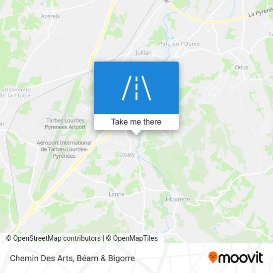 Chemin Des Arts map