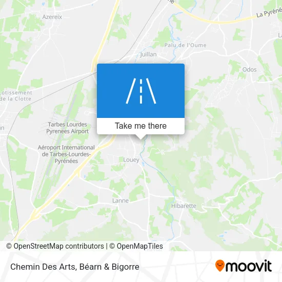 Chemin Des Arts map