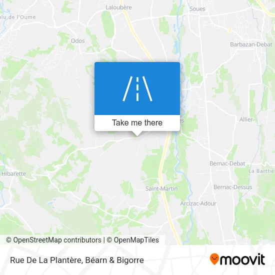 Rue De La Plantère map