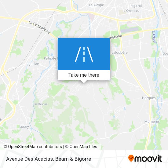 Avenue Des Acacias map