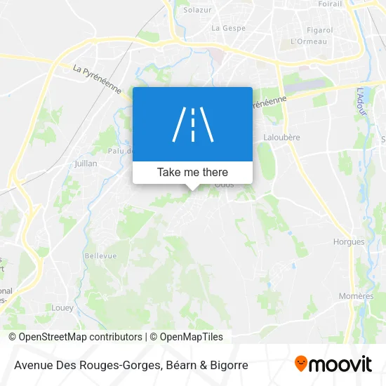 Avenue Des Rouges-Gorges map
