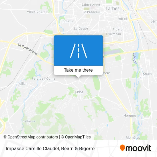 Impasse Camille Claudel map