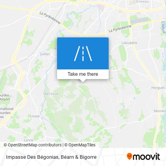 Impasse Des Bégonias map