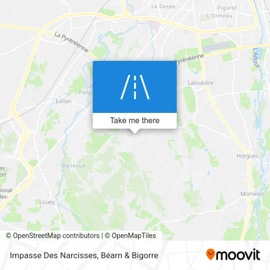 Impasse Des Narcisses map