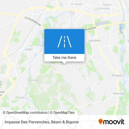 Impasse Des Pervenches map