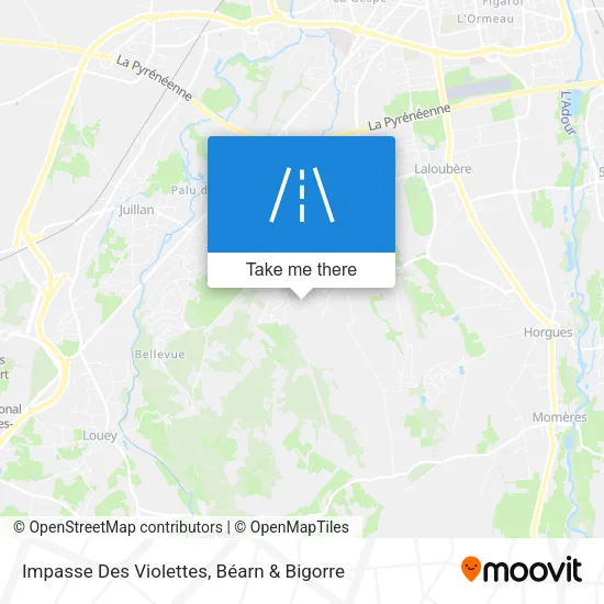 Impasse Des Violettes map