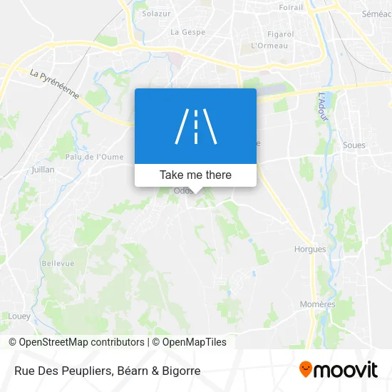 Rue Des Peupliers map
