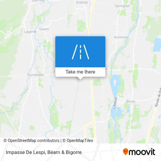 Impasse De Lespi map