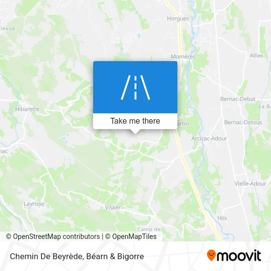 Chemin De Beyrède map
