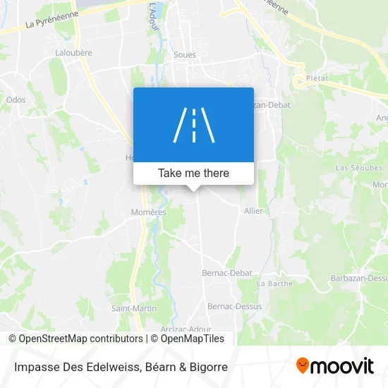 Impasse Des Edelweiss map