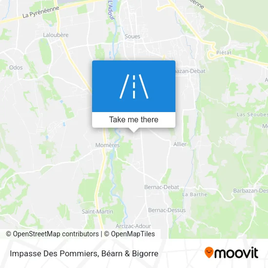 Impasse Des Pommiers map