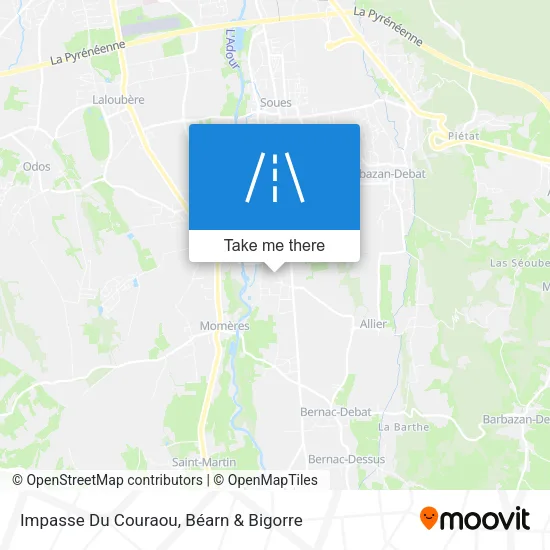 Impasse Du Couraou map