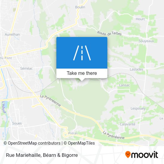 Rue Mariehaille map