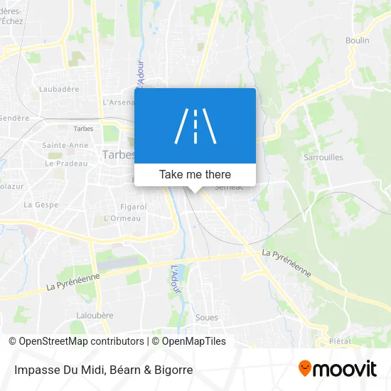Impasse Du Midi map