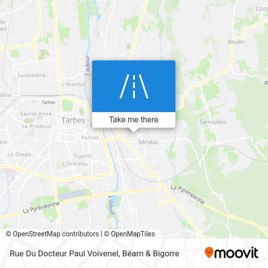Rue Du Docteur Paul Voivenel map