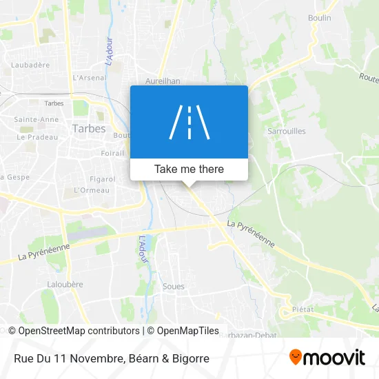 Rue Du 11 Novembre map