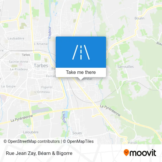 Rue Jean Zay map