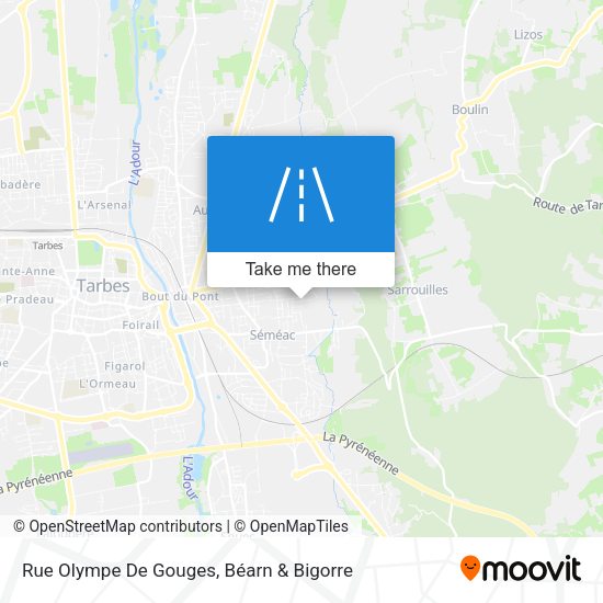 Rue Olympe De Gouges map