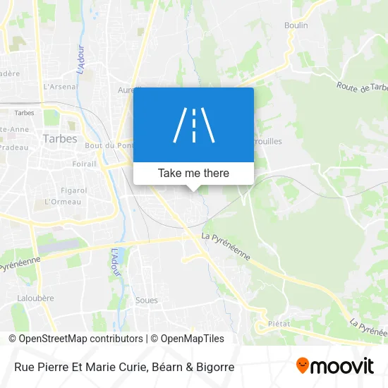 Rue Pierre Et Marie Curie map