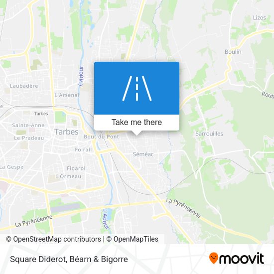 Square Diderot map