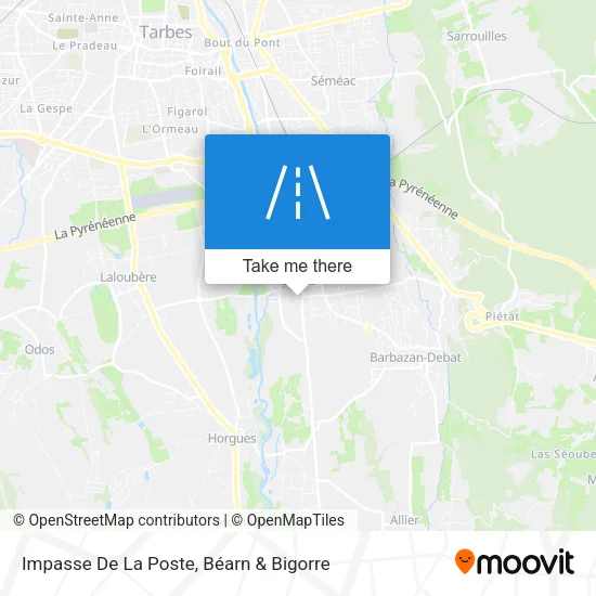 Impasse De La Poste map