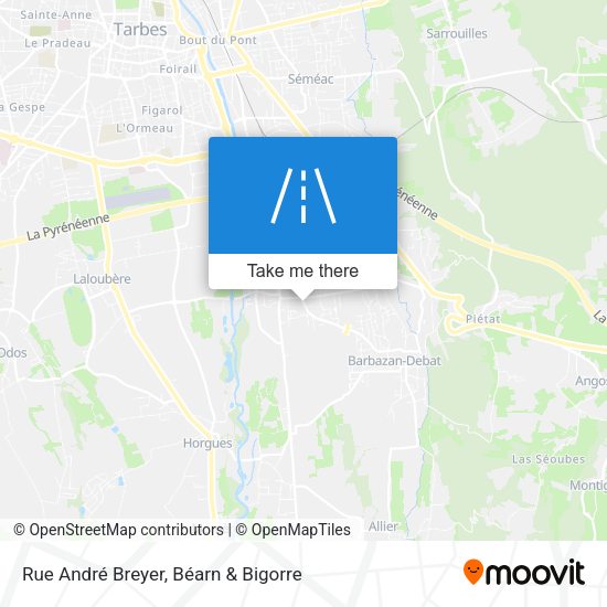 Rue André Breyer map