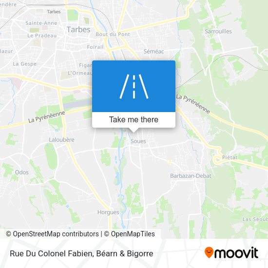 Rue Du Colonel Fabien map