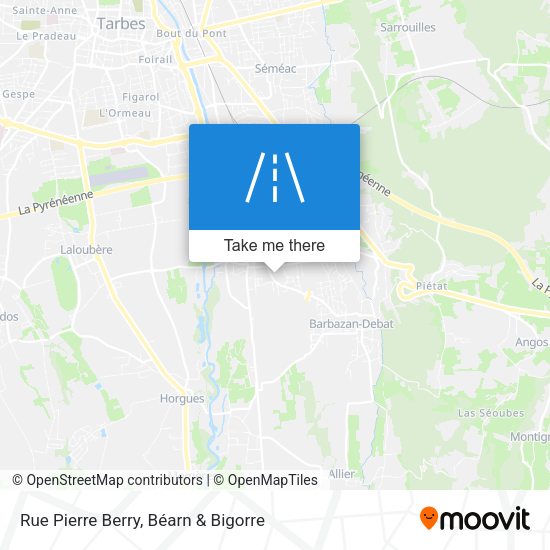 Rue Pierre Berry map