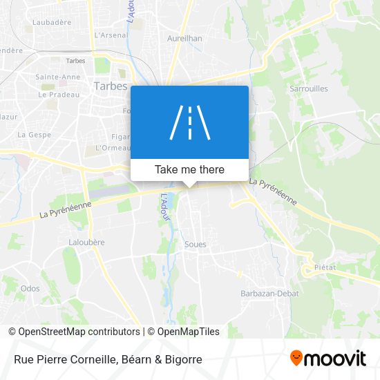 Rue Pierre Corneille map