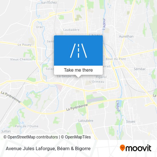 Avenue Jules Laforgue map