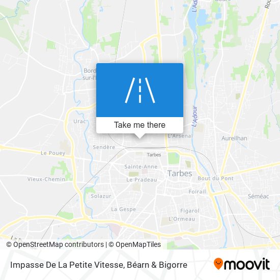 Impasse De La Petite Vitesse map