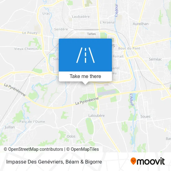 Impasse Des Genévriers map