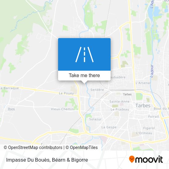 Impasse Du Bouès map