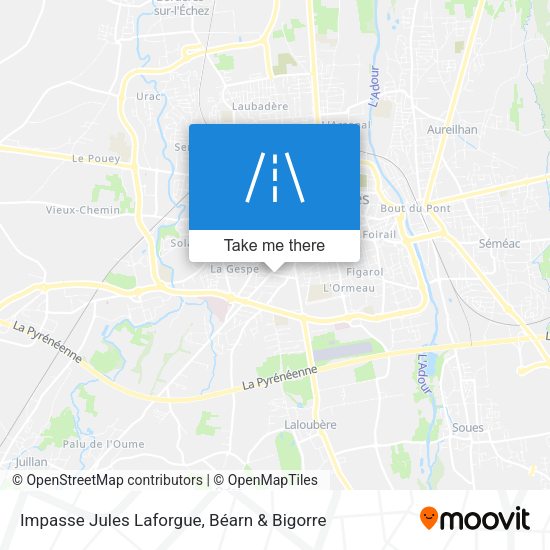 Impasse Jules Laforgue map