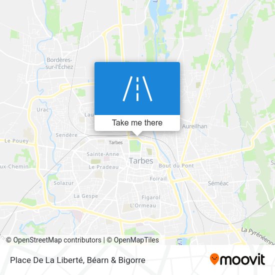 Place De La Liberté map