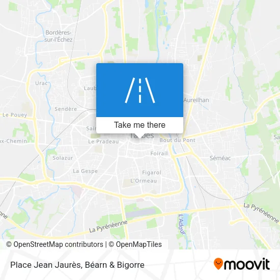 Place Jean Jaurès map