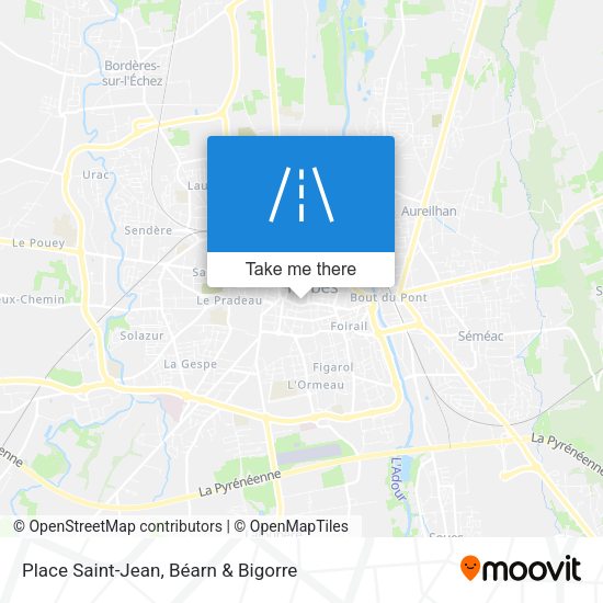 Place Saint-Jean map
