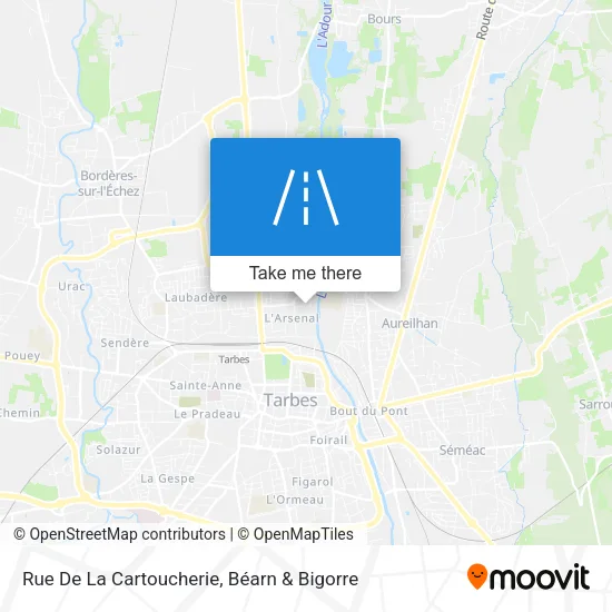 Rue De La Cartoucherie map