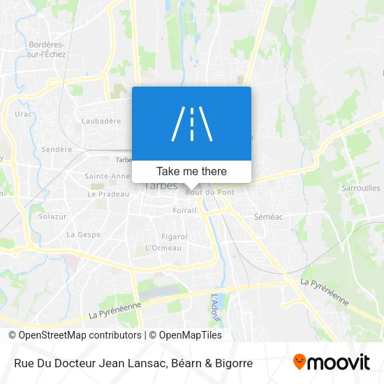 Rue Du Docteur Jean Lansac map