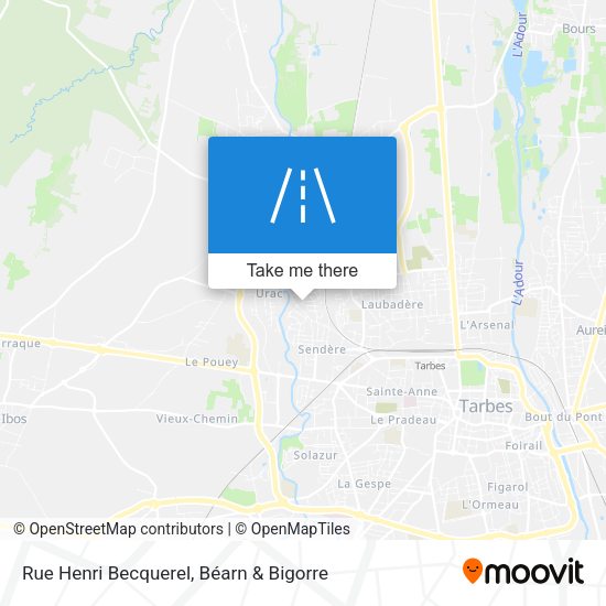 Rue Henri Becquerel map