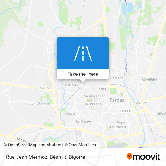 Rue Jean Mermoz map